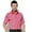 Venetian Red/White, variant on Monterey Club Men's Pinstripe Jersey Golf Polo Shirt #1660