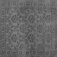 thumbnail image 1 of Ahgly Company Indoor Square Abstract Gray Contemporary Area Rugs, 5' Square, 1 of 1