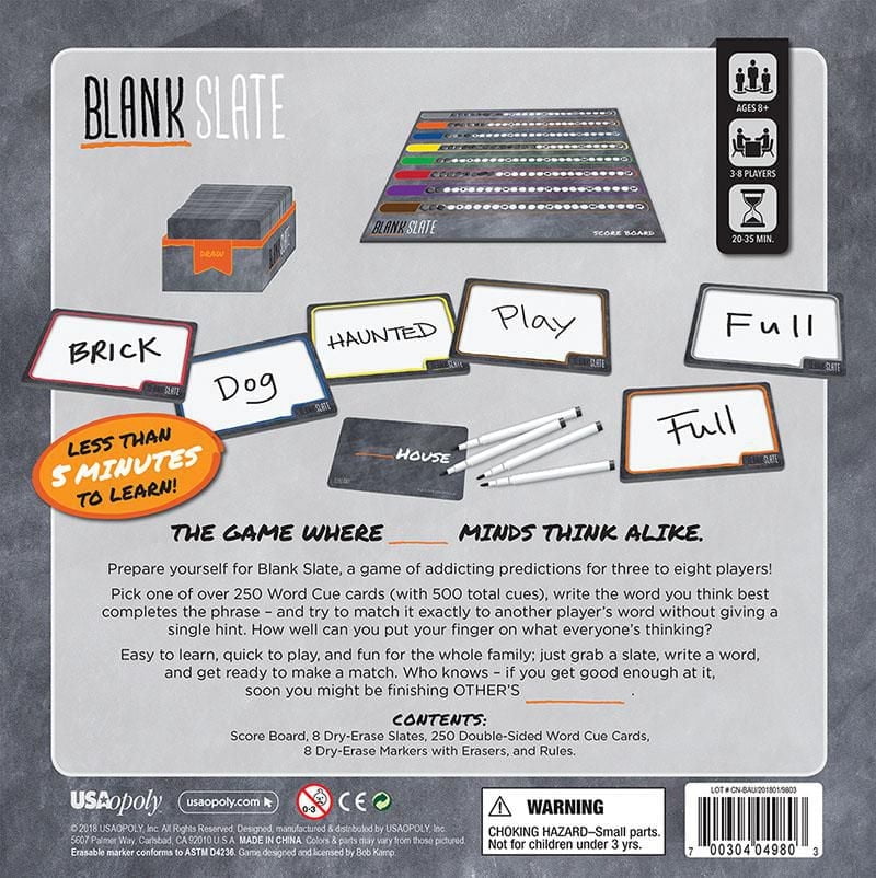 USAopoly BLANK SLATE