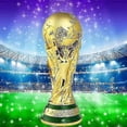 thumbnail image 5 of 2025 World Cup Football Trophy Resin Replica Trophy Model Soccer Fan Souvenir Gift, World Cup Football Trophy Resin, 5 of 5