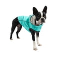 thumbnail image 2 of Reversible Raincoat - Neon Aqua With Iridescent, 2 of 9