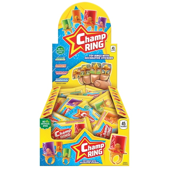 Champ Ring Sports Lollipops Candy Rings