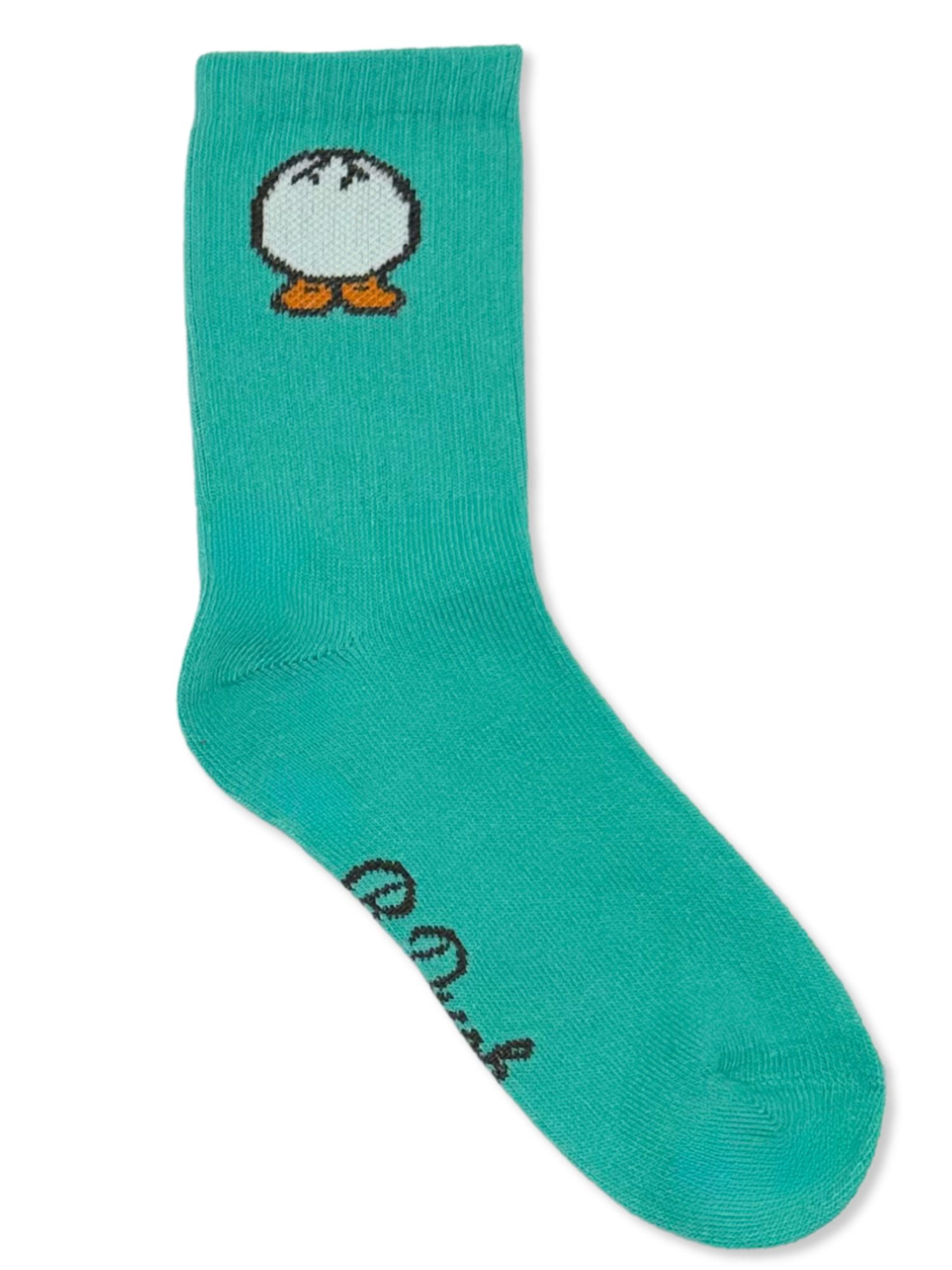B.Duck Girls Mid-Crew Socks, 3-Pack, Sizes S/M-M/L