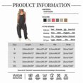 thumbnail image 2 of Summer Casual Jumpsuit Sleeveless Wide Leg Jumpsuit With Large Pockets Loungewear One Piece Clothes, 2 of 3