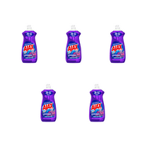 Ajax Ultra with Fabuloso Lavender Scent Liquid Dish Soap( 28 fl oz  x 5 ) – 5 Pack bottles