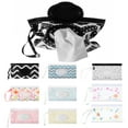 1PC Wet Wipes Bag Portable Flip Cover SnapStrap Cosmetic Pouch Cute