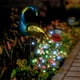 thumbnail image 1 of x Luz solar para jardín, estatua de pavo real de metal, luz solar para exteriores, luz de calle impermeable, luz de pavo real montada en poste, luz decorativa para césped y jardín, 1 of 5