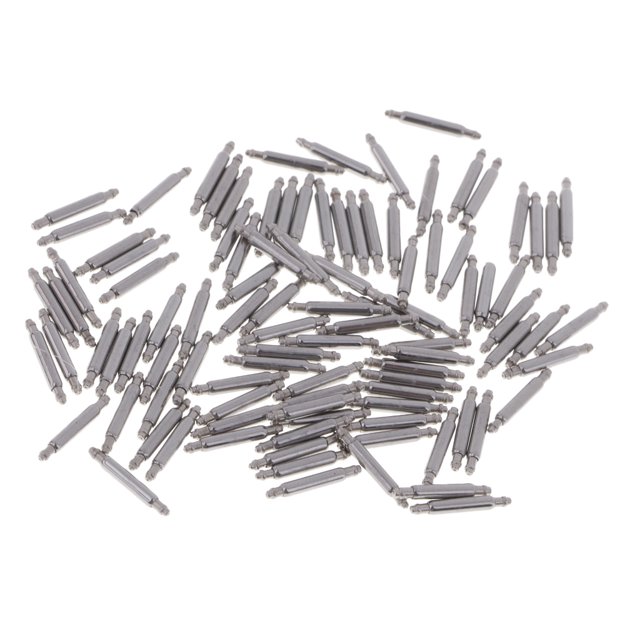 Componentes de herramientas de repación de correa de reloj de de resorte de banda de reloj de aleación de 100 piezas 8mm Sunnimix barra de resorte