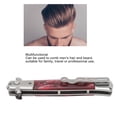 thumbnail image 3 of Peine De Pelo Plegable, Peine De Navaja De Acero Inoxidable De Bolsillo, Peine De Aceite Compacto Para El Cuidado Del Cabello Y La Barba, Herramienta De Belleza De Salón, 3 of 7