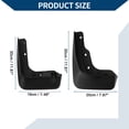 thumbnail image 3 of Guardabarros de barro únicos con accesorios de montaje para la sección M Sports de BMW X1 2023-2024, guardabarros delanteros y traseros, 1 juego, 3 of 6