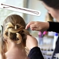 thumbnail image 5 of TUWAFE 100Pcs Bobby Pins Brown,Hair Pins Kit for Women Girls Kids,Wavy Brown Bobby Pins Hair Clips with Storage Box,Suitable for All Hair Types(2Inch), 5 of 6