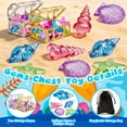 thumbnail image 5 of Chuvikid Diving Gems Pool Toys,36 Colorful Diamond with 2 Big Treasure Chest Pirate Box,Water Pool Games,Underwater Gem Swimming Training Gift for Kids Ages 8-12, 5 of 8