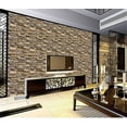 thumbnail image 4 of Yancorp 32.8ft Peel and Stick Wallpaper Stone Brick Wallpaper Self-Adhesive Backsplash Decorative Wallpaper Wall Covering, 4 of 6