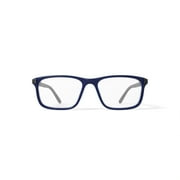 Walmart Mens M0501 Square Prescription Eyeglasses with Case, Navy Blue