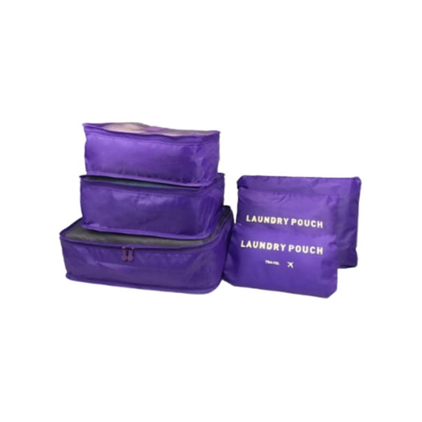 Bolsas organizadoras de equipaje de viaje, cubos de embalaje para maletas, almacenamiento multifuncional para ropa, artículos de aseo y accesorios, accesorios de viaje ligeros para viajes de negocios
