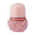 thumbnail image 2 of GROWTH TANK Dish Scrub Brush Multipurpose Kitchen Scrub Brush Durable Pot Brush Pot Cleaning Pink, 2 of 9