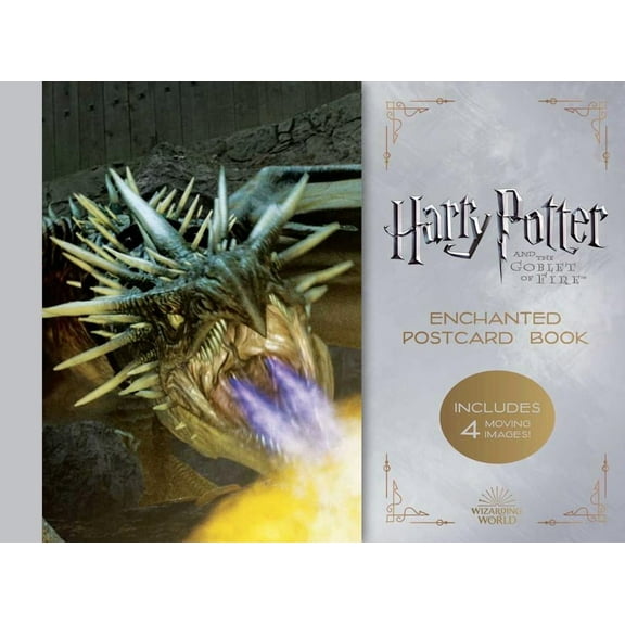 Harry Potter Harry Potter and the Goblet of Fire Enchanted Postcard Book, (Paperback)