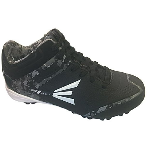Easton Mako Mid Youth 2.0 Rubber Baseball Cleats Black/Camo (11 M US