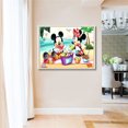 thumbnail image 3 of 5D bricolaje completo taladro diamante pintura Mickey Mouse bordado Kits dormitorio decoración FLhrweasw Nuevo, 3 of 9
