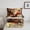 Gold Red, variant on Feelyou 3D Santa Claus 01, Rustic Reindeer Flower Twin Comforter Sets, Dreamy Winter Christmas Reversible Bedding Set, Super Cozy Room Decor, 2pcs