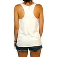 thumbnail image 3 of Shop Delfina Tacos and Tequila Women's Drinking Summer Print Racerback Tank Top, 3 of 5
