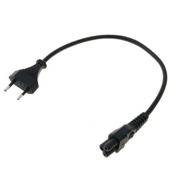 Power Adapter Cord EU 2 Pin Male To IEC 320 C5 Micky For Notebook Power Supply 3