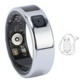 thumbnail image 2 of Bague Intelligente avec Écran d'Affichage APP, Multiples Modes Sportifs, Résistant à l'Eau IP68, Acier Inoxydable, 18mAh, Bague D\'entraînement Physique Intelligente pour Cyclisme, Course, 2 of 7