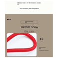 thumbnail image 1 of Camping Tent Elastic Rope Buckle Fixed Binding Belt Elastic Rope Hook Camping Canopy Accessories Pull Rope, 1 of 5