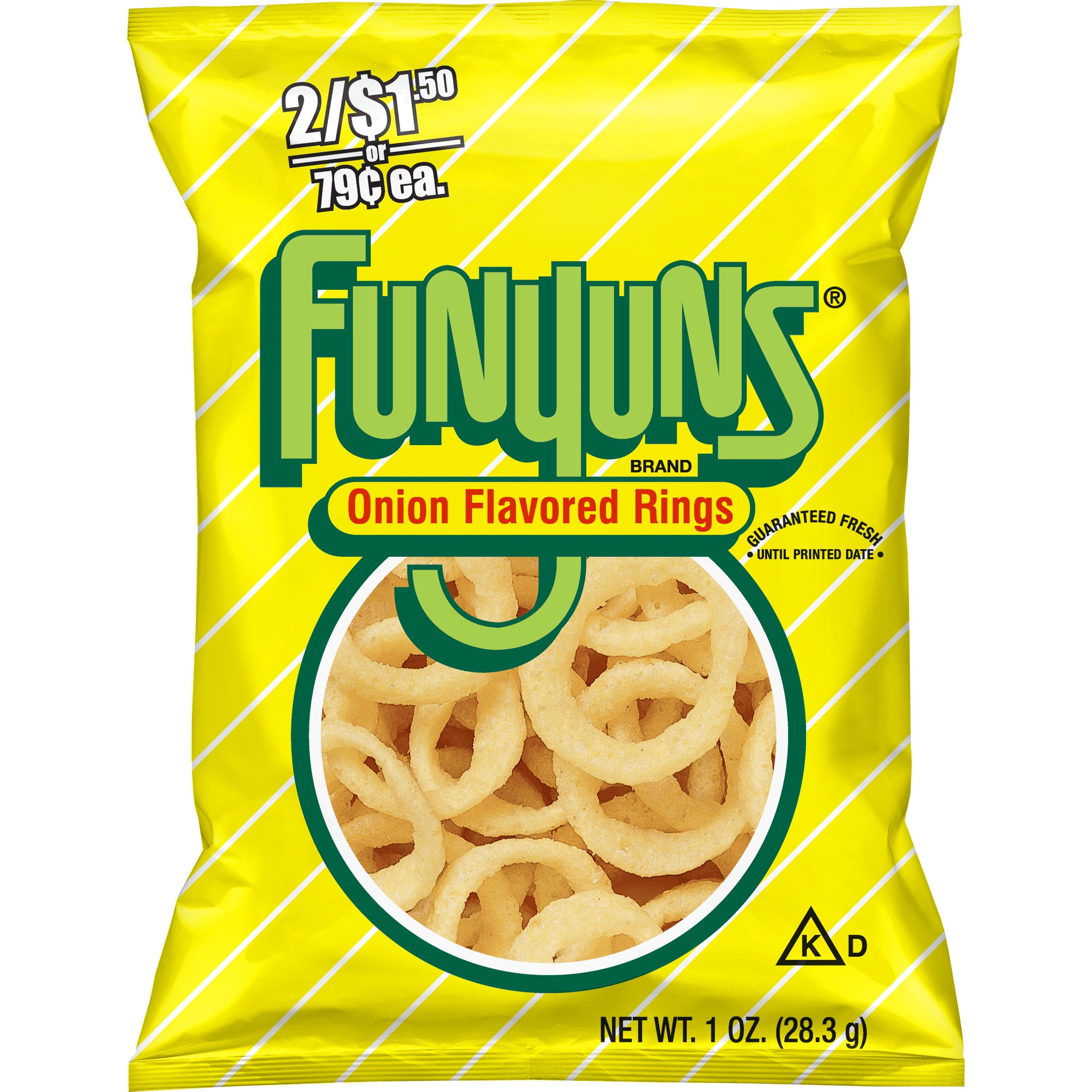 Funyuns Onion Flavored Rings 1 Oz Bag Walmart Com Walmart Com