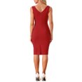 thumbnail image 3 of INSPIRE CHIC Cocktail Dresses for Women's Elegant Sweetheart Neck Sleeveless Bodycon Pencil Dress, 3 of 5