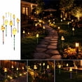 thumbnail image 6 of 6 Styles Halloween Solar Ground Stake Lights Pumpkin Ghost Mummy Maple Leaf Waterproof LED Outdoor Garden Lamps Auto On/Off 2 Lighting Modes On/Flashing for Yard Party Decor, 6 of 7