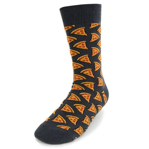 Men's Pepperoni Pizza Novelty Socks