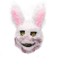 thumbnail image 1 of Lindo oso máscara de conejo de peluche Cosplay Horror máscara de conejo espectáculo accesorios de Halloween, 1 of 5