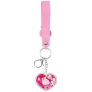 Sanrio Girls Hello Kitty Heart Shaped Keychain Charm