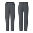 thumbnail image 6 of Men's All Day Comfy Golf Pants Quick Dry Lightweight Work Casual Dress Trousers with Pockets Business Casual formal Wear Big and Tall Size S-4XL Dark Gray, 6 of 9