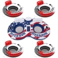 thumbnail image 2 of Intex American Flag 2 Person Float w/ River Run 53 Inch Tube, Red (4 Pack), 2 of 10