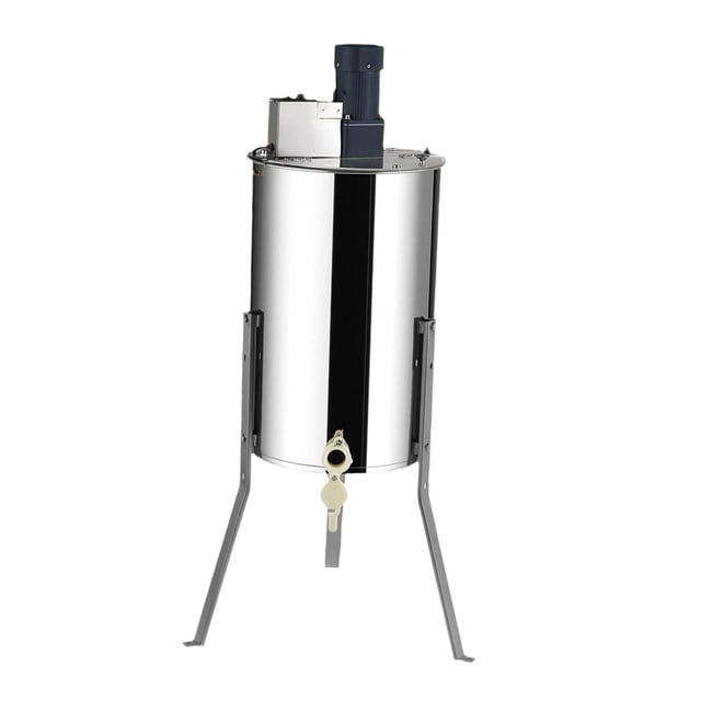 Extractor de miel eléctrico de acero inoxidable, fácil instalación, equipo de procesamiento, ahorro de espacio, confiable, de 4/8, enchufe