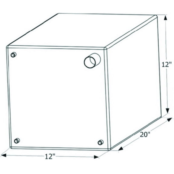 Icon Fresh Water Replacement Tank, 12 Gal.