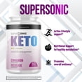 thumbnail image 6 of (3 Pack) Supersonic Keto - Supplement for Weight Loss - Energy & Focus Boosting Dietary Supplements for Weight Management & Metabolism - Advanced Fat Burn Raspberry Ketones Pills - 180 Capsules, 6 of 8