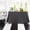 Black, variant on TOWN & COUNTRY LIVING Tablevogue Fitted Table Cover Single Pack, Black, 48"x24"x27"