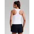 thumbnail image 3 of CRZ YOGA Seamless Womens Breathable Workout Tank Tops Racerback Sleeveless Running Athletic Shirts, 3 of 7