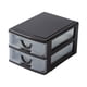 thumbnail image 5 of Caja organizadora de escritorio Bewildely gran capacidad blanco, 5 of 6