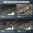 thumbnail image 5 of Unique Bargains Power Window Master Control Switch Fit for Nissan PICK-UP SUNNY 97-05 D22/B14, 5 of 5