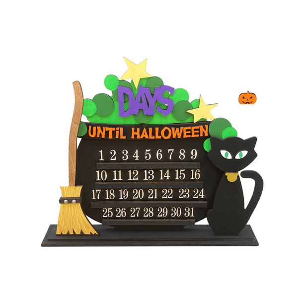 Halloween Advents Calendar Countdown Halloween Coffin Calendar