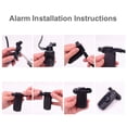 thumbnail image 4 of Alarma antirrobo para bicicleta, recargable por USB, con vibración y control remoto, bocina de 110 dB, inalámbrica., 4 of 11
