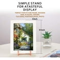 thumbnail image 5 of Rose Gold Decorative Plate Stand Holder Picture Frame Stand Easel Display Stand, 5 of 6