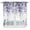 Purple, variant on Swag Valance Curtains for Windows, Orange Eucalyptus Leaves Light Filtering Kitchen Curtains with Rod Pocket, Spring Summer Botanical Window Treatment Valances for Living Room, 36x45 - 2 PCS