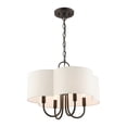 thumbnail image 2 of Livex Lighting - Solstice - 4 Light Chandelier in French Country Style - 18, 2 of 8