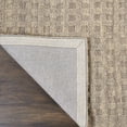 thumbnail image 6 of Nourison Perris Latte 3'9" x 5'9" Area Rug, Solid, Geometric, Easy Clean, Non Shedding, Living Room, Dining Room, Bedroom, Hallway, (4' x 6'), 6 of 9
