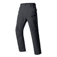 thumbnail image 3 of Havenx Cargo Work Pants for Men Waterproof Stretchy Cargo Pant with Multi Pockets Ripstop Fast Dry Workwear Lightweight Breathable Climbing Camping Fishing Clothing,Black 3XL, 3 of 5